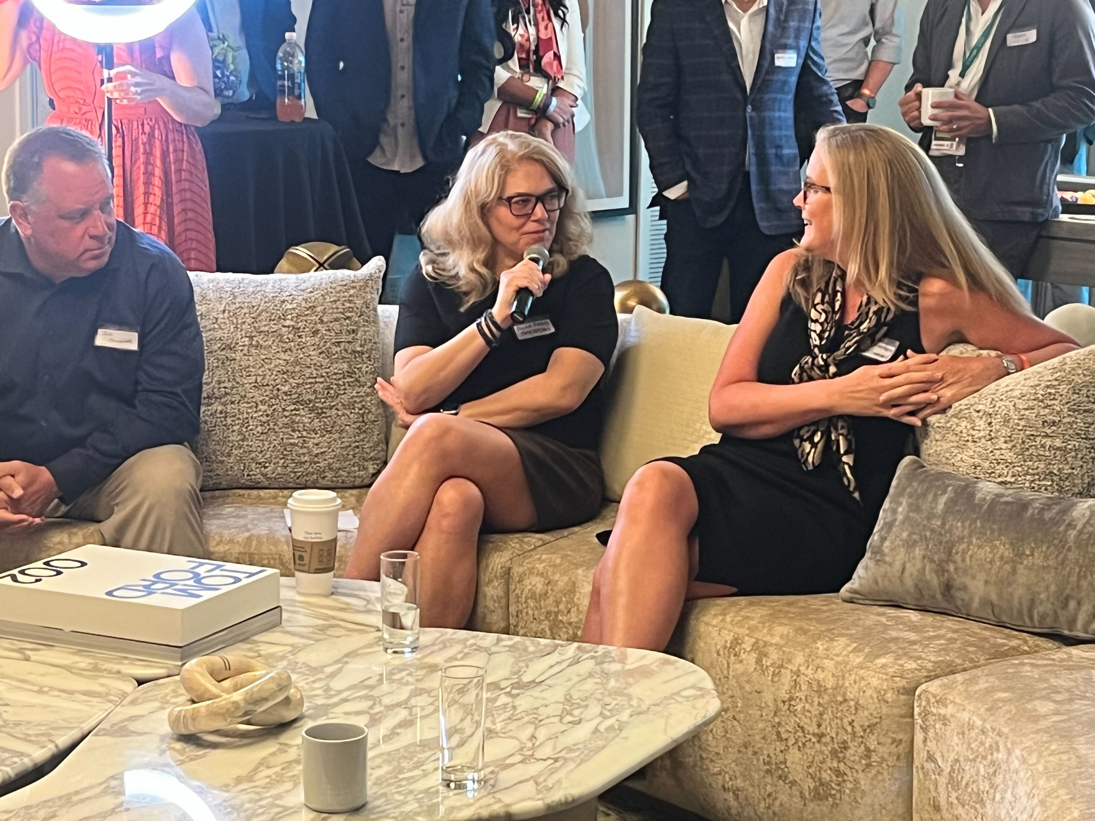 Jennifer Silverberg speaking at a conference