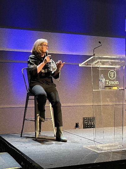 Jennifer Silverberg speaking